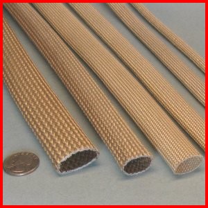 Fiberglass Braided Acrylic Saturated Sleeve Premium Grade Wire Cable Hose Protection