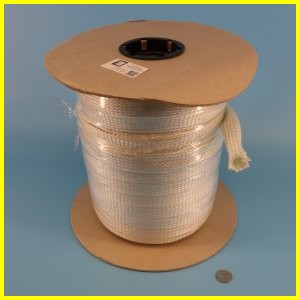 silica braided sleeve high temperature heat resistant wire cable hose protection